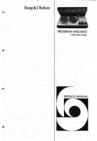 Bang & Olufsen - Beogram_6000-Service-Manual